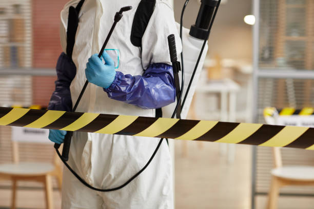 Professional Hoarding Cleanup technician working in Chatham, NJ